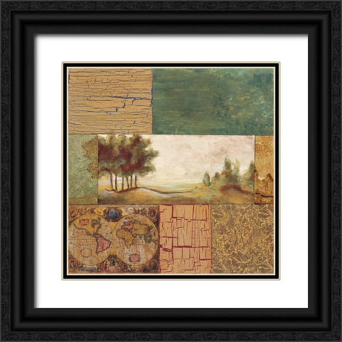Old World Traditions III Black Ornate Wood Framed Art Print with Double Matting by Osborne, Susan