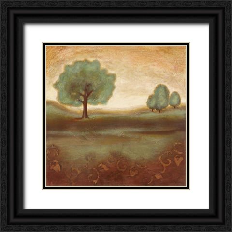 Summer Glow I Black Ornate Wood Framed Art Print with Double Matting by Osborne, Susan