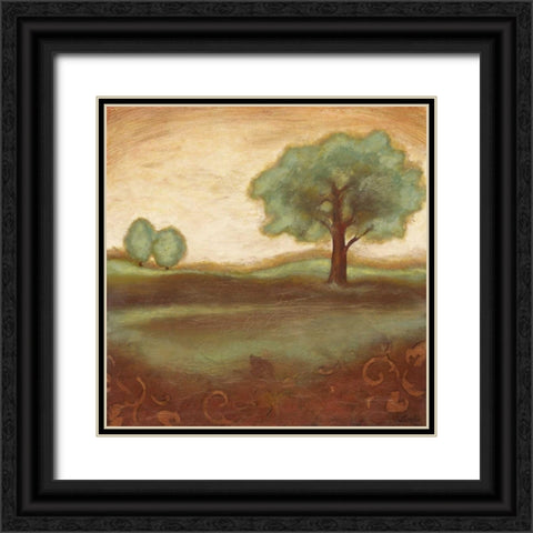 Summer Glow II Black Ornate Wood Framed Art Print with Double Matting by Osborne, Susan