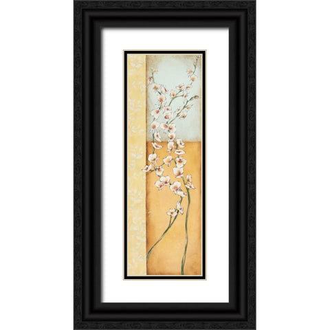 New Beginning I Black Ornate Wood Framed Art Print with Double Matting by Osborne, Susan