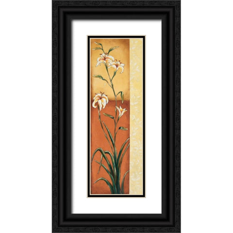 New Beginning II Black Ornate Wood Framed Art Print with Double Matting by Osborne, Susan