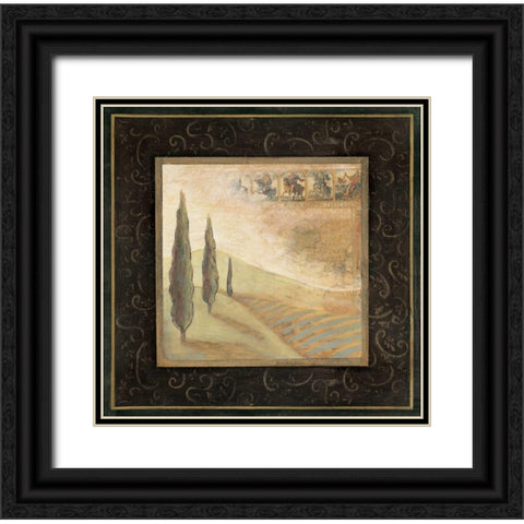 Natures Spirit I Black Ornate Wood Framed Art Print with Double Matting by Osborne, Susan