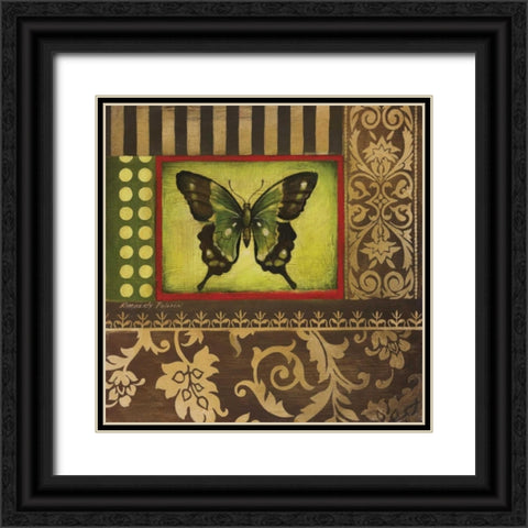 Over the Rainbow III Black Ornate Wood Framed Art Print with Double Matting by Poloson, Kimberly