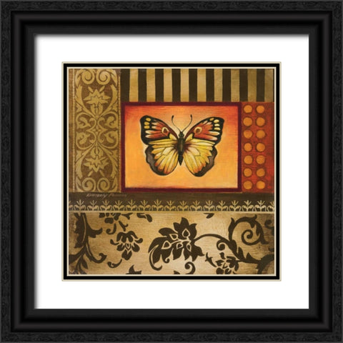 Over the Rainbow IV Black Ornate Wood Framed Art Print with Double Matting by Poloson, Kimberly