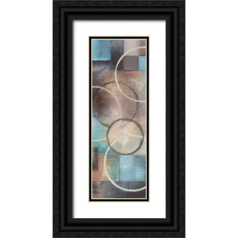 Blue Sky II Black Ornate Wood Framed Art Print with Double Matting by Poloson, Kimberly