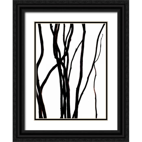 Boulevard sull acqua Black Ornate Wood Framed Art Print with Double Matting by Burkhart, Monika