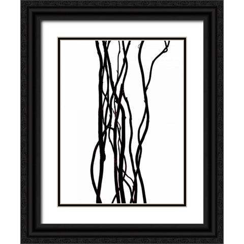 Uno sguardo d amore Black Ornate Wood Framed Art Print with Double Matting by Burkhart, Monika