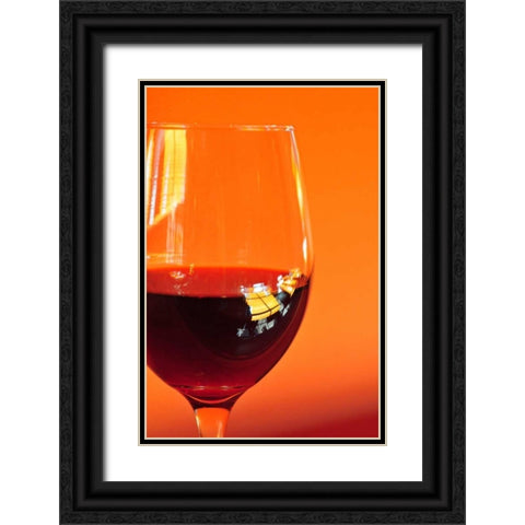 Happy Hour VI Black Ornate Wood Framed Art Print with Double Matting by Berzel, Erin