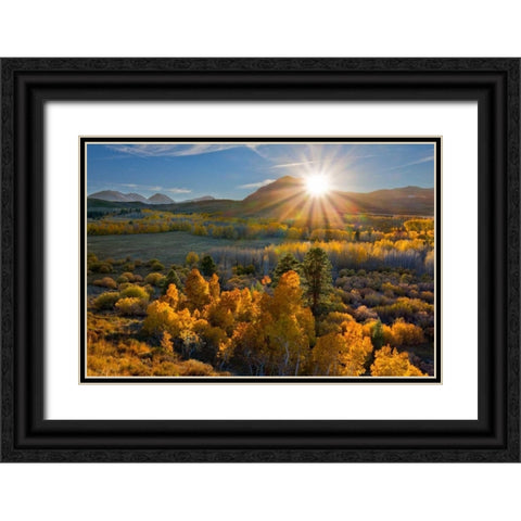 Eastern Sierra I Black Ornate Wood Framed Art Print with Double Matting by Geistweite, Mark