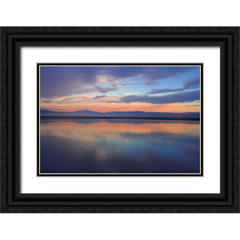 Watercolor II Black Ornate Wood Framed Art Print with Double Matting by Geistweite, Mark