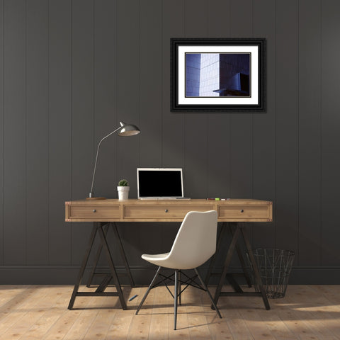 Shadows and Walls II Black Ornate Wood Framed Art Print with Double Matting by Hausenflock, Alan