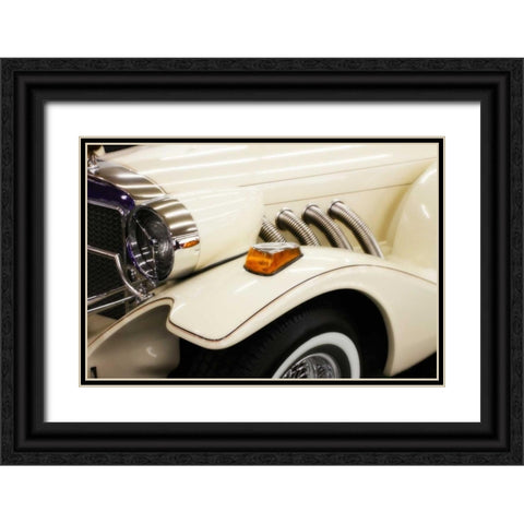 Duesy I Black Ornate Wood Framed Art Print with Double Matting by Hausenflock, Alan