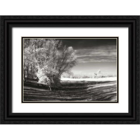 Dry Creek I Black Ornate Wood Framed Art Print with Double Matting by Hausenflock, Alan