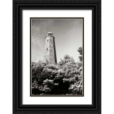 Old Cape Henry Light I Black Ornate Wood Framed Art Print with Double Matting by Hausenflock, Alan