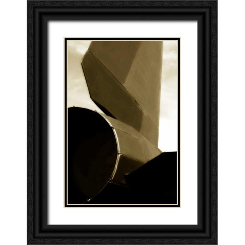 Blackbird I Black Ornate Wood Framed Art Print with Double Matting by Hausenflock, Alan