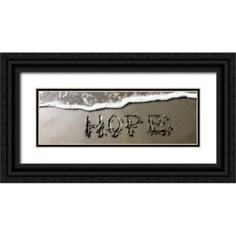 Hope Black Ornate Wood Framed Art Print with Double Matting by Hausenflock, Alan