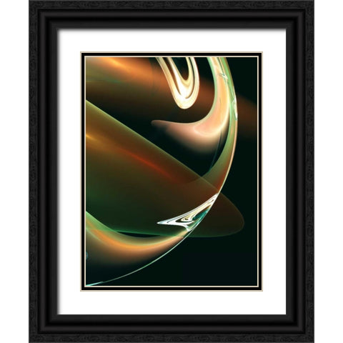 Loop the Loop I Black Ornate Wood Framed Art Print with Double Matting by Hausenflock, Alan