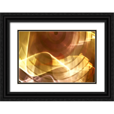 Bullseye Black Ornate Wood Framed Art Print with Double Matting by Hausenflock, Alan