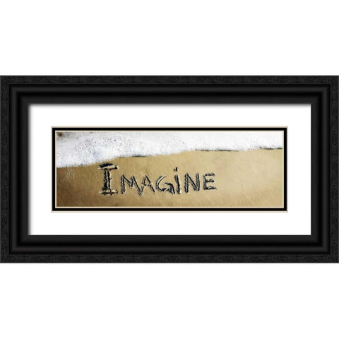 Imagine Black Ornate Wood Framed Art Print with Double Matting by Hausenflock, Alan