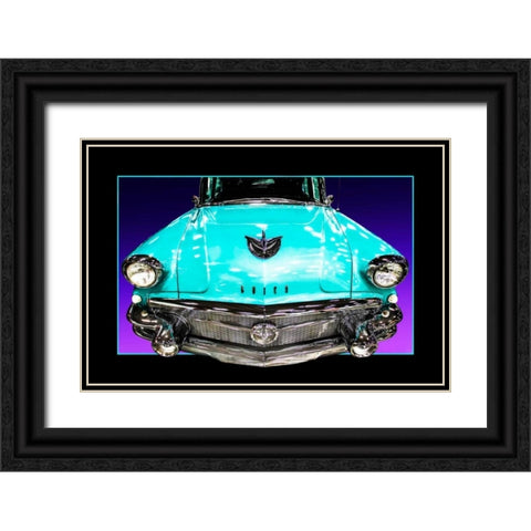 Classic Cruiser II Black Ornate Wood Framed Art Print with Double Matting by Hausenflock, Alan