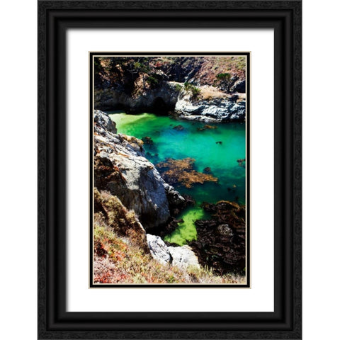 China Cove II Black Ornate Wood Framed Art Print with Double Matting by Hausenflock, Alan