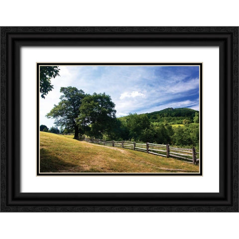 Humpback Mountain Black Ornate Wood Framed Art Print with Double Matting by Hausenflock, Alan