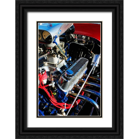 Hot Rod I Black Ornate Wood Framed Art Print with Double Matting by Hausenflock, Alan