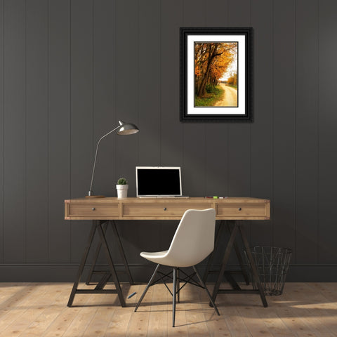 Gray Skies II Black Ornate Wood Framed Art Print with Double Matting by Hausenflock, Alan