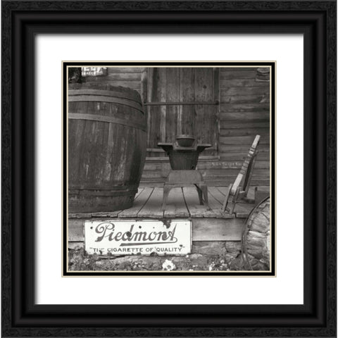 Sautee Store I Black Ornate Wood Framed Art Print with Double Matting by Johnson, George