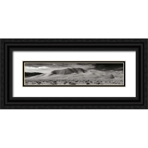 Eureka Dunes Black Ornate Wood Framed Art Print with Double Matting by Johnson, George