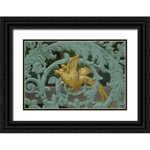 Brussels I Black Ornate Wood Framed Art Print with Double Matting by Johnson, George