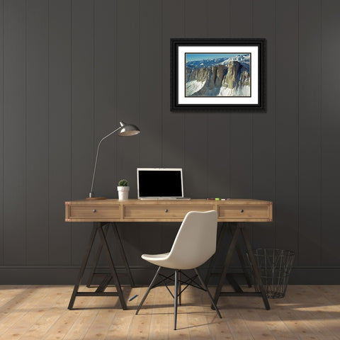 Mt. Whitney I Black Ornate Wood Framed Art Print with Double Matting by Kidd, Brian