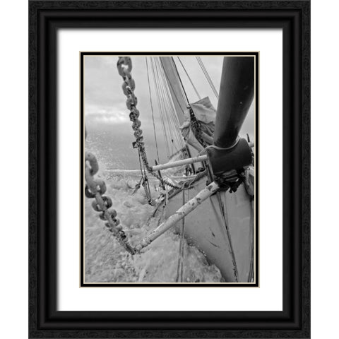 Life at Sea II Black Ornate Wood Framed Art Print with Double Matting by Kidd, Brian