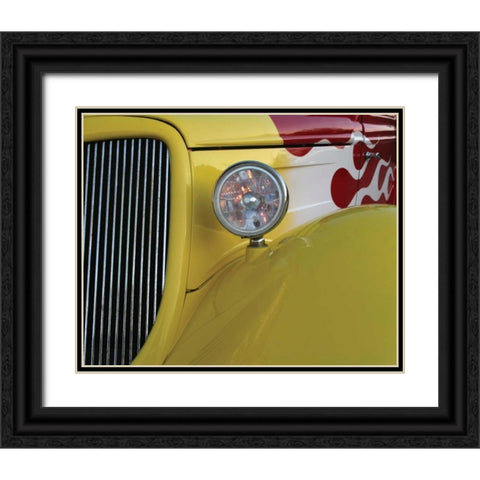 Fast Classic I Black Ornate Wood Framed Art Print with Double Matting by Larson, Scott