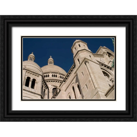 Sacred Heart II Black Ornate Wood Framed Art Print with Double Matting by Love, Maureen