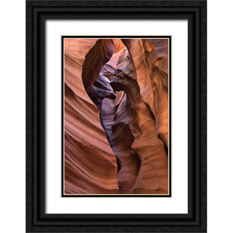 Upper Antelope I Black Ornate Wood Framed Art Print with Double Matting by Malvin, Larry