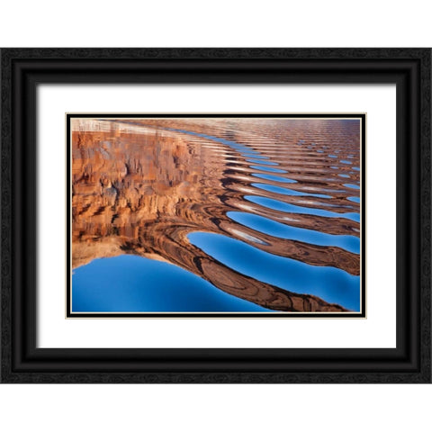 Lake Powell I Black Ornate Wood Framed Art Print with Double Matting by Mahan, Kathy
