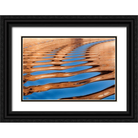 Lake Powell VI Black Ornate Wood Framed Art Print with Double Matting by Mahan, Kathy