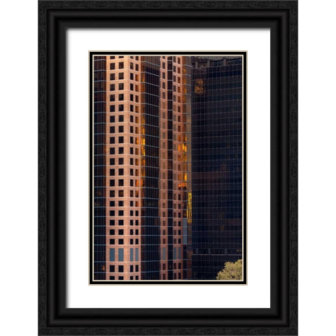 San Diego Windows II Black Ornate Wood Framed Art Print with Double Matting by Mahan, Kathy