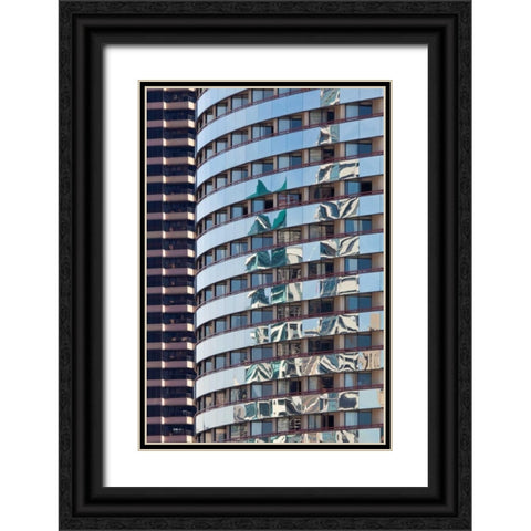 San Diego Reflections I Black Ornate Wood Framed Art Print with Double Matting by Mahan, Kathy