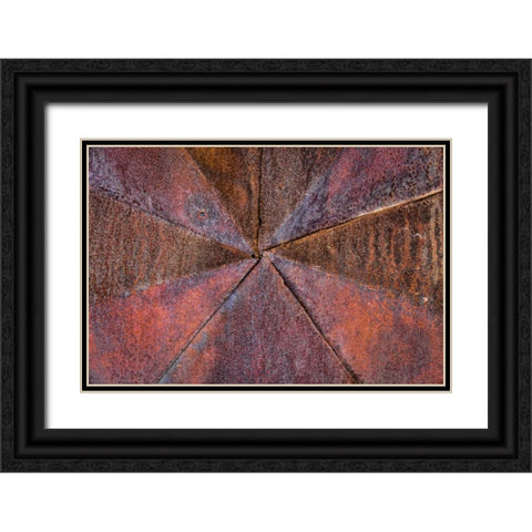 Mining Equipment IV Black Ornate Wood Framed Art Print with Double Matting by Mahan, Kathy