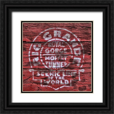 Rio Grande Black Ornate Wood Framed Art Print with Double Matting by Mahan, Kathy