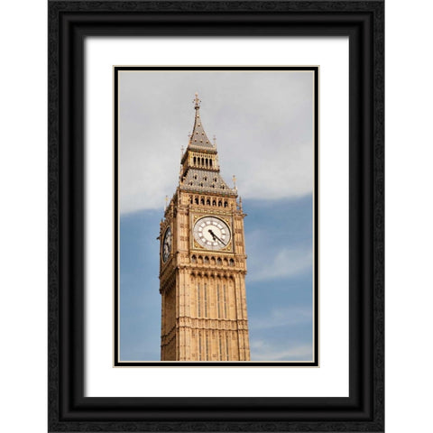 Big Ben I Black Ornate Wood Framed Art Print with Double Matting by Millet, Karyn
