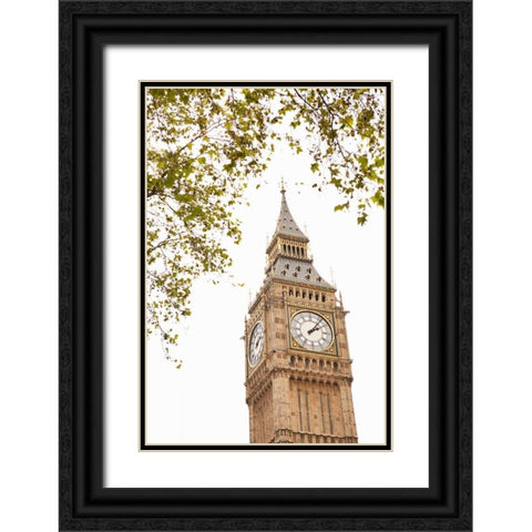 Big Ben IX Black Ornate Wood Framed Art Print with Double Matting by Millet, Karyn