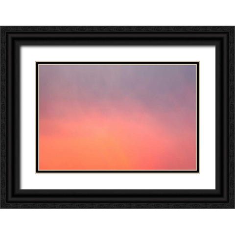 Sunset Sky I Black Ornate Wood Framed Art Print with Double Matting by Millet, Karyn