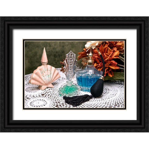 Scent of a Woman Black Ornate Wood Framed Art Print with Double Matting by McNemar, C. Thomas