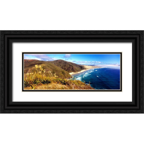 Cape Reinga II Black Ornate Wood Framed Art Print with Double Matting by Stefko, Bob