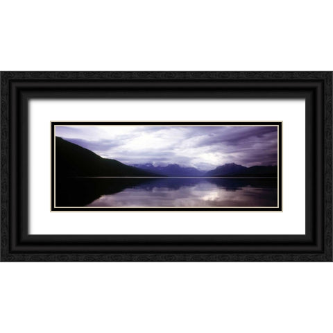 Glacier National Park I Black Ornate Wood Framed Art Print with Double Matting by Stefko, Bob