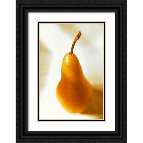 Pears I Black Ornate Wood Framed Art Print with Double Matting by Stefko, Bob