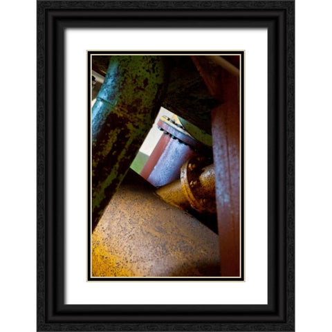 Pipe Dreams I Black Ornate Wood Framed Art Print with Double Matting by Styber, Dana